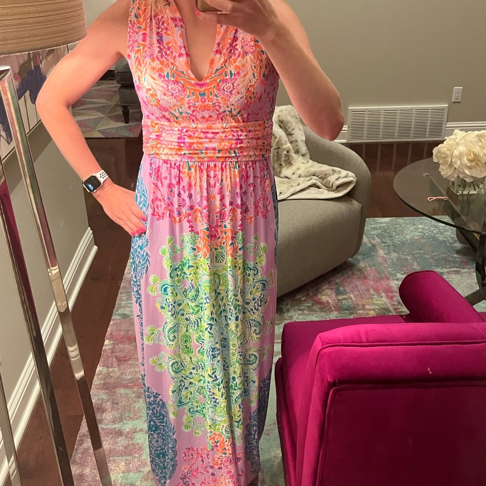 Gorgeous new with tag, never worn, Lily Pulitzer Pearce Maxi Dress. Beautiful!